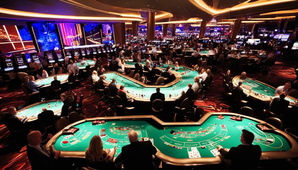 finding baccarat tables in las vegas